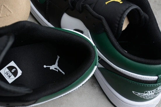 Rep EP JORDAN 1 - GREEN TOE 553558-371 553558-371 LOW 0512